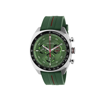 Gucci's Interlocking with Green Chronograph Dial
