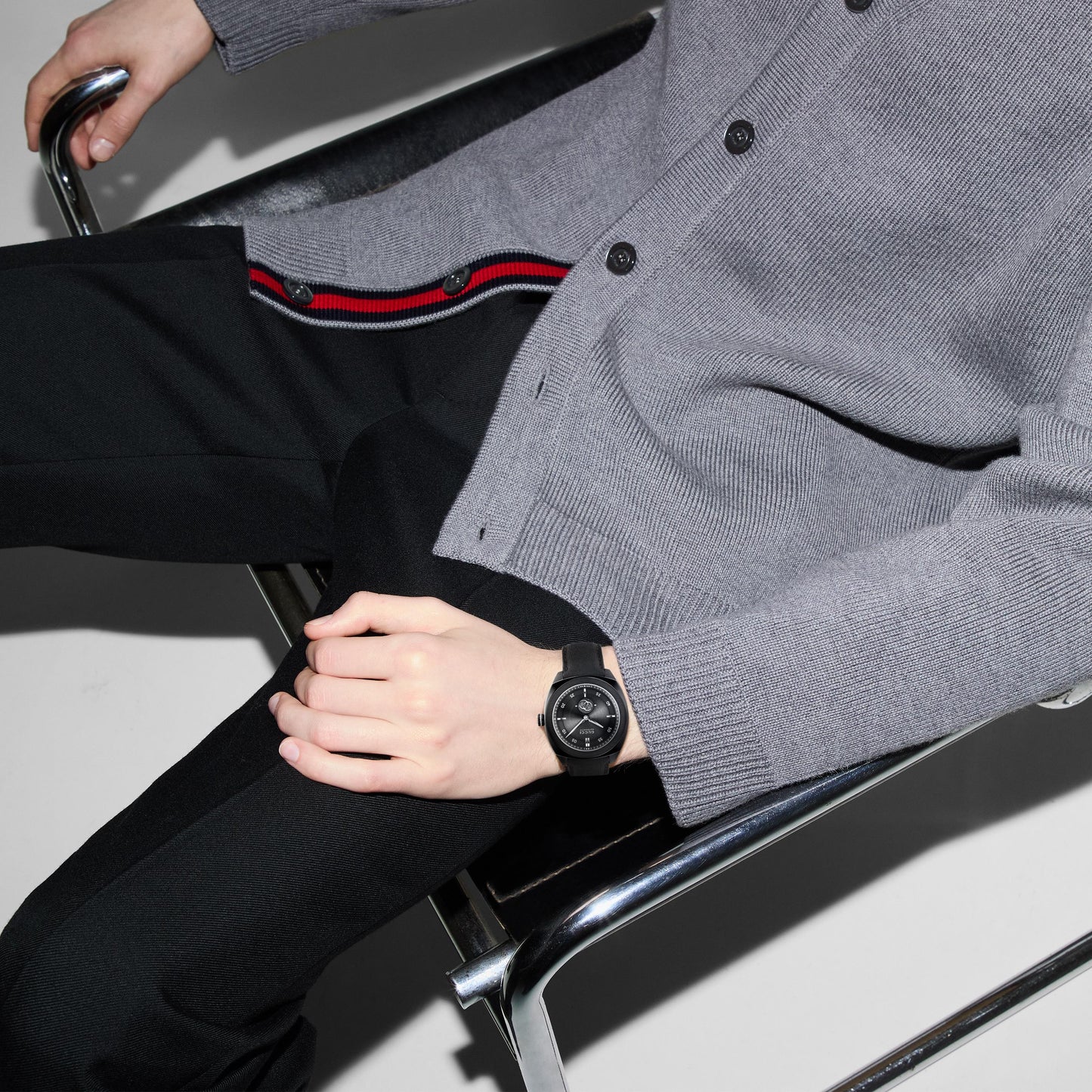 Gucci's Interlocking with Black Dial