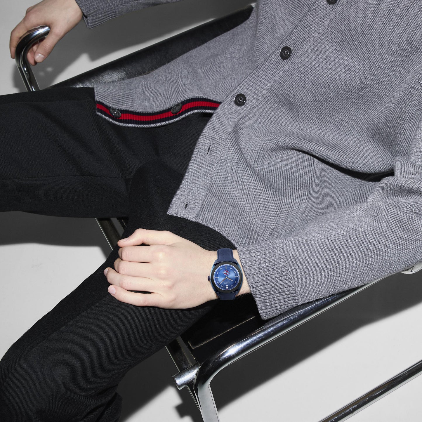 Gucci's Interlocking with Blue Dial