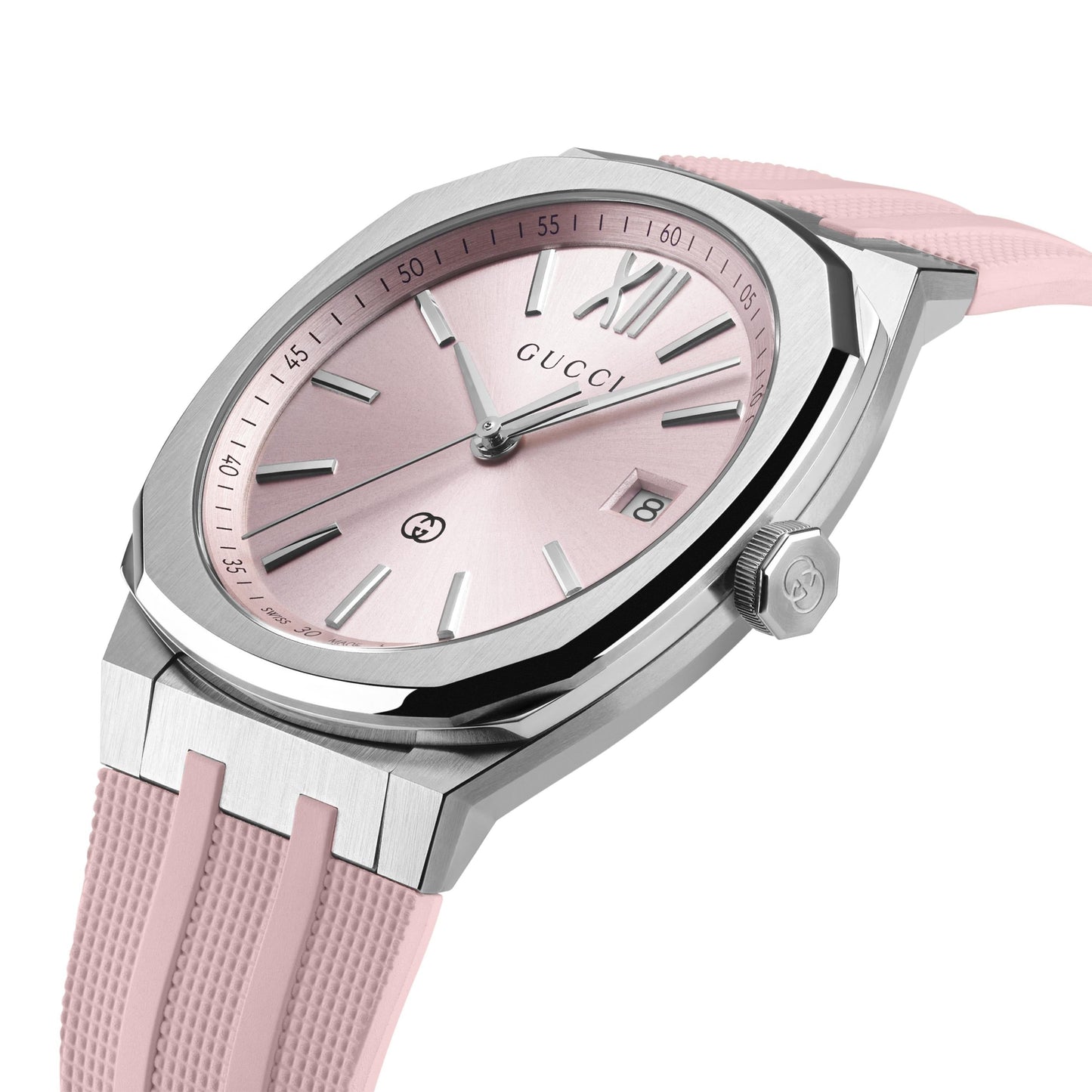 Gucci's 25H with Pink Dial