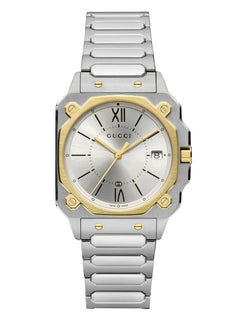 Gucci's G-Flat with Silver Dial