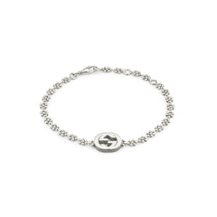 Gucci's Silver Interlocking G Chain Bracelet