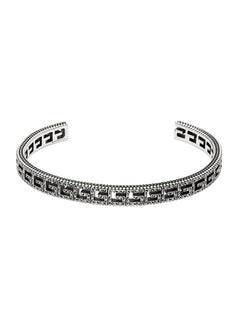 Gucci's Silver G Cube Bangle