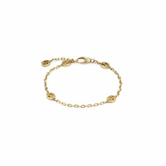 Gucci's 18K Yellow Gold Interlocking G Bracelet