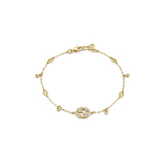 Gucci's 18K Yellow Gold Interlocking G Bracelet