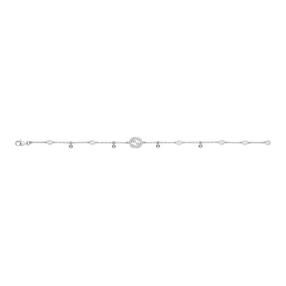 Gucci's 18K White Gold Interlocking G Bracelet