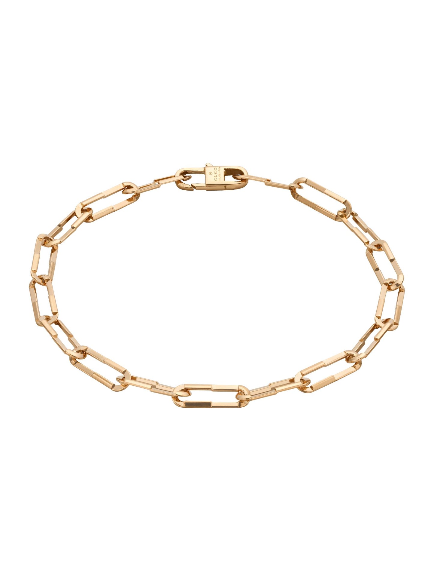 Gucci's 18K Rose Gold Link to Love Chain Bracelet