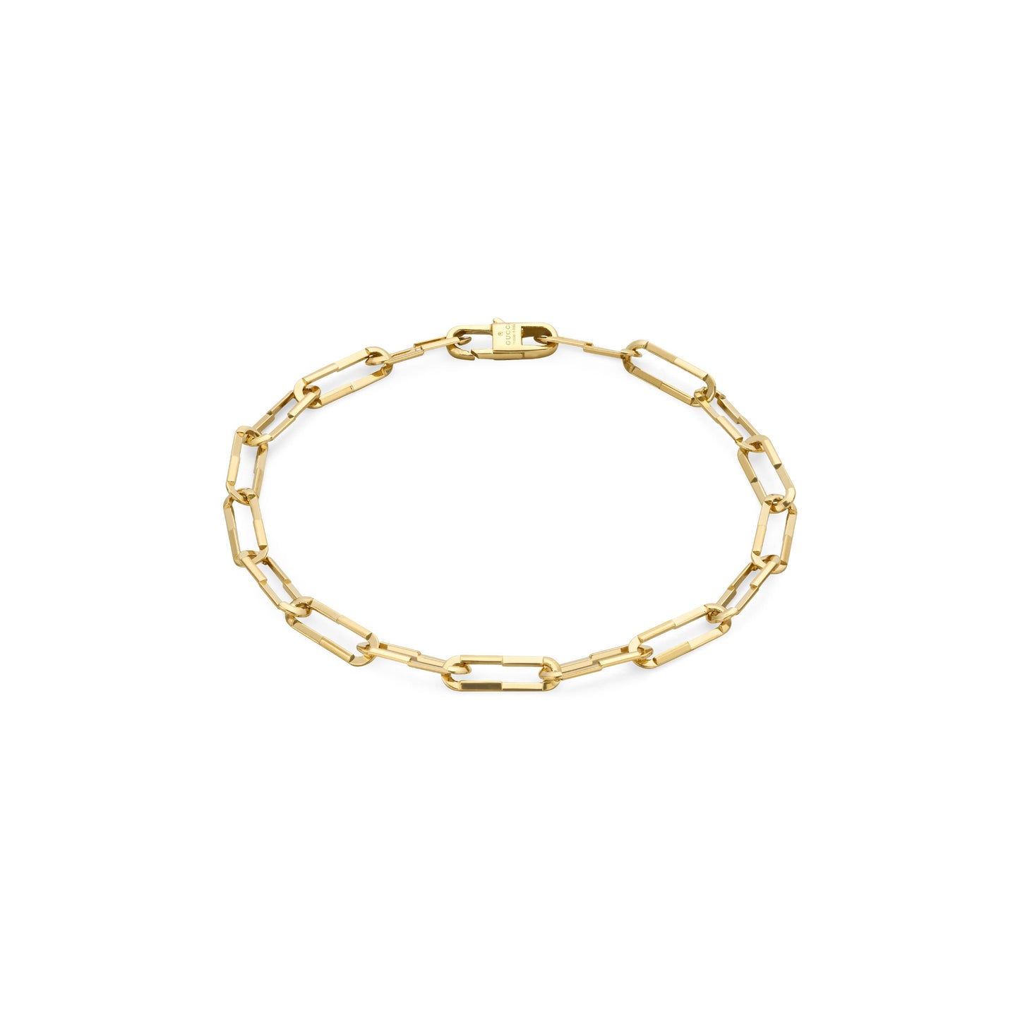 Gucci's 18K Yellow Gold Link to Love Chain Bracelet