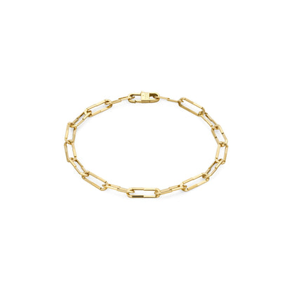 Gucci's 18K Yellow Gold Link to Love Chain Bracelet
