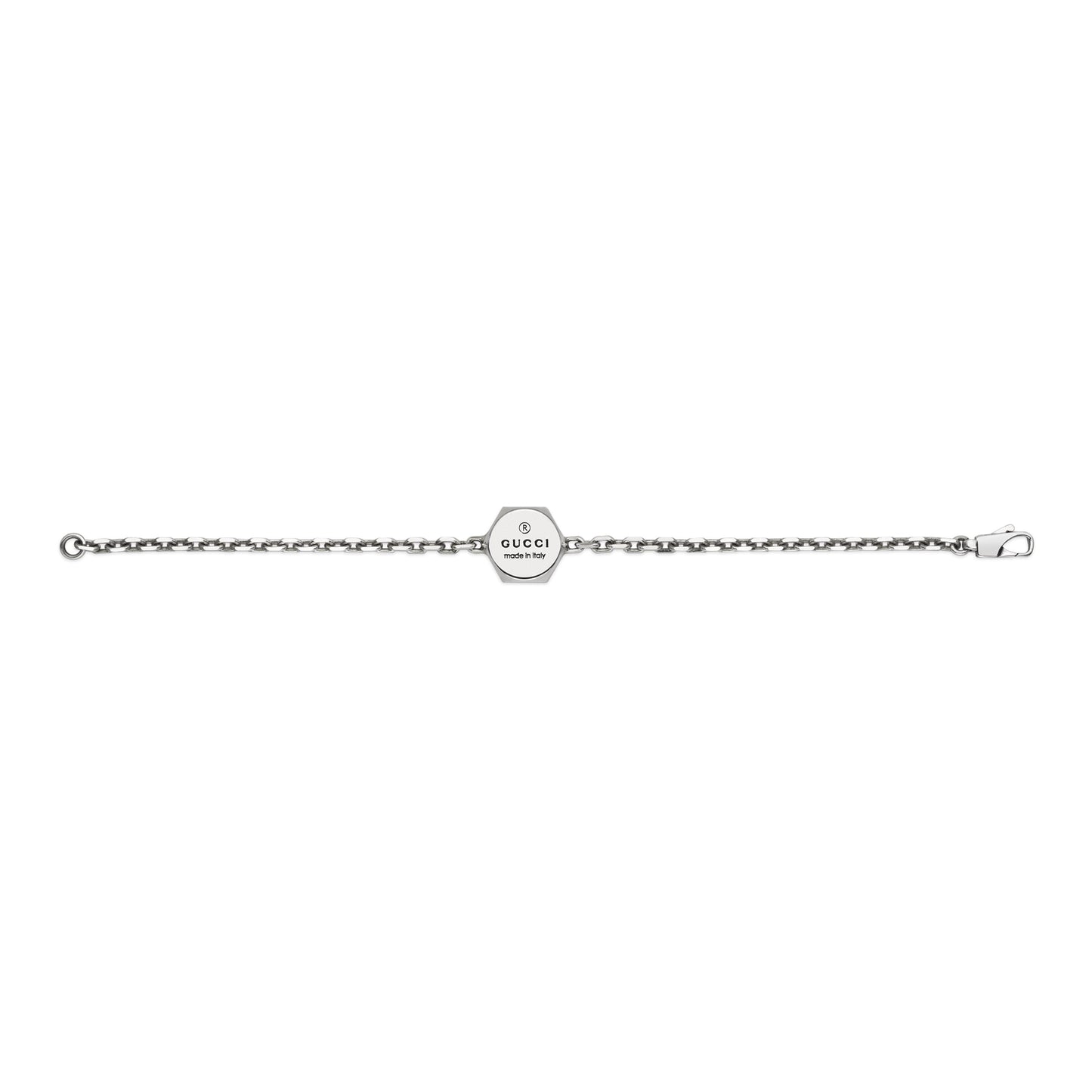 Gucci's Silver Trademark Chain Bracelet