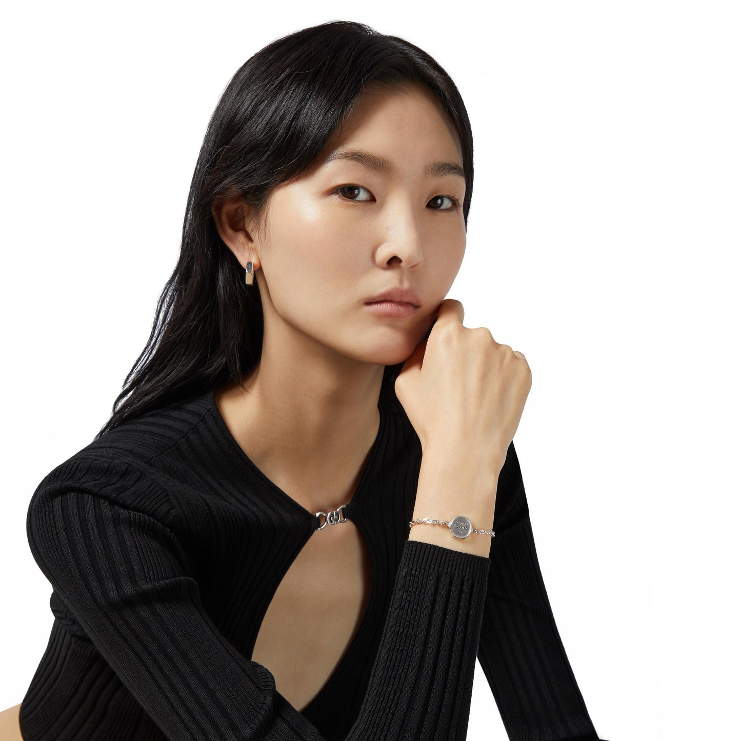 Gucci's Silver Trademark Chain Bracelet