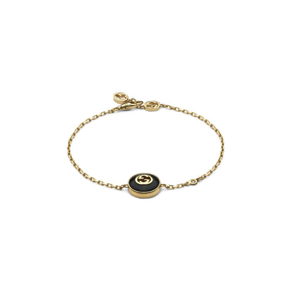 Gucci's 18K Yellow Gold Interlocking G Bracelet