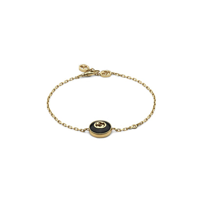 Gucci's 18K Yellow Gold Interlocking G Bracelet
