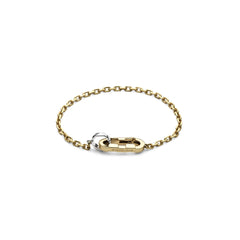 Gucci's 18K Two-tone Link to Love Chain Bracelet