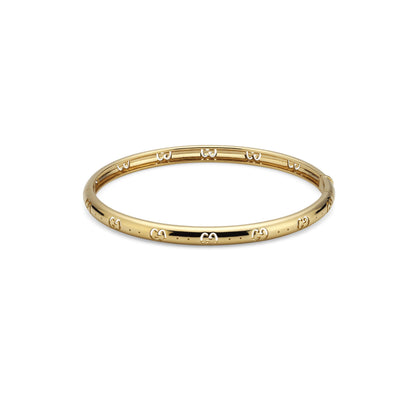 Gucci's 18K Yellow Gold Icon Bangle