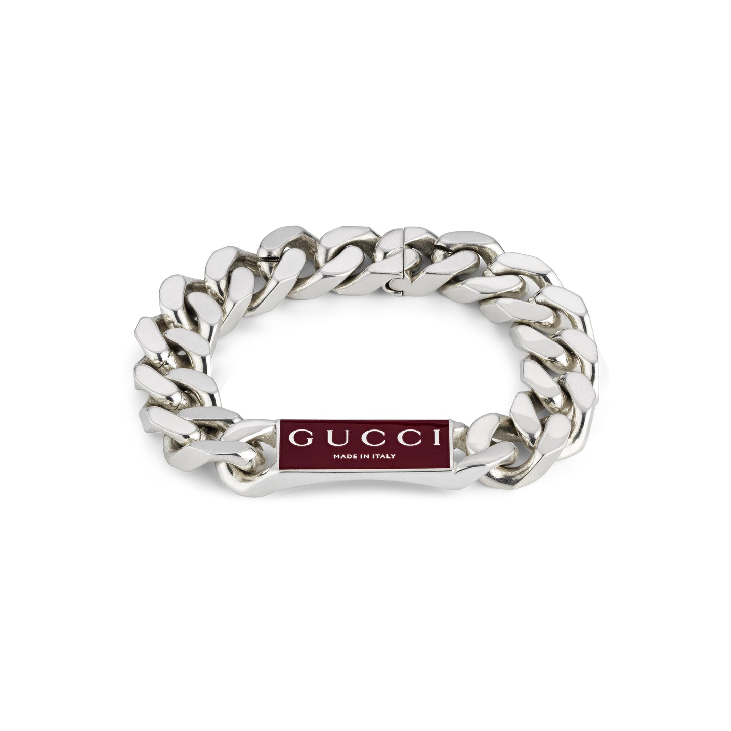Gucci's Silver Trademark Chain Bracelet