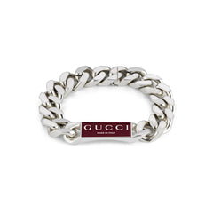 Gucci's Silver Trademark Chain Bracelet