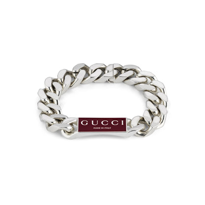 Gucci's Silver Trademark Chain Bracelet