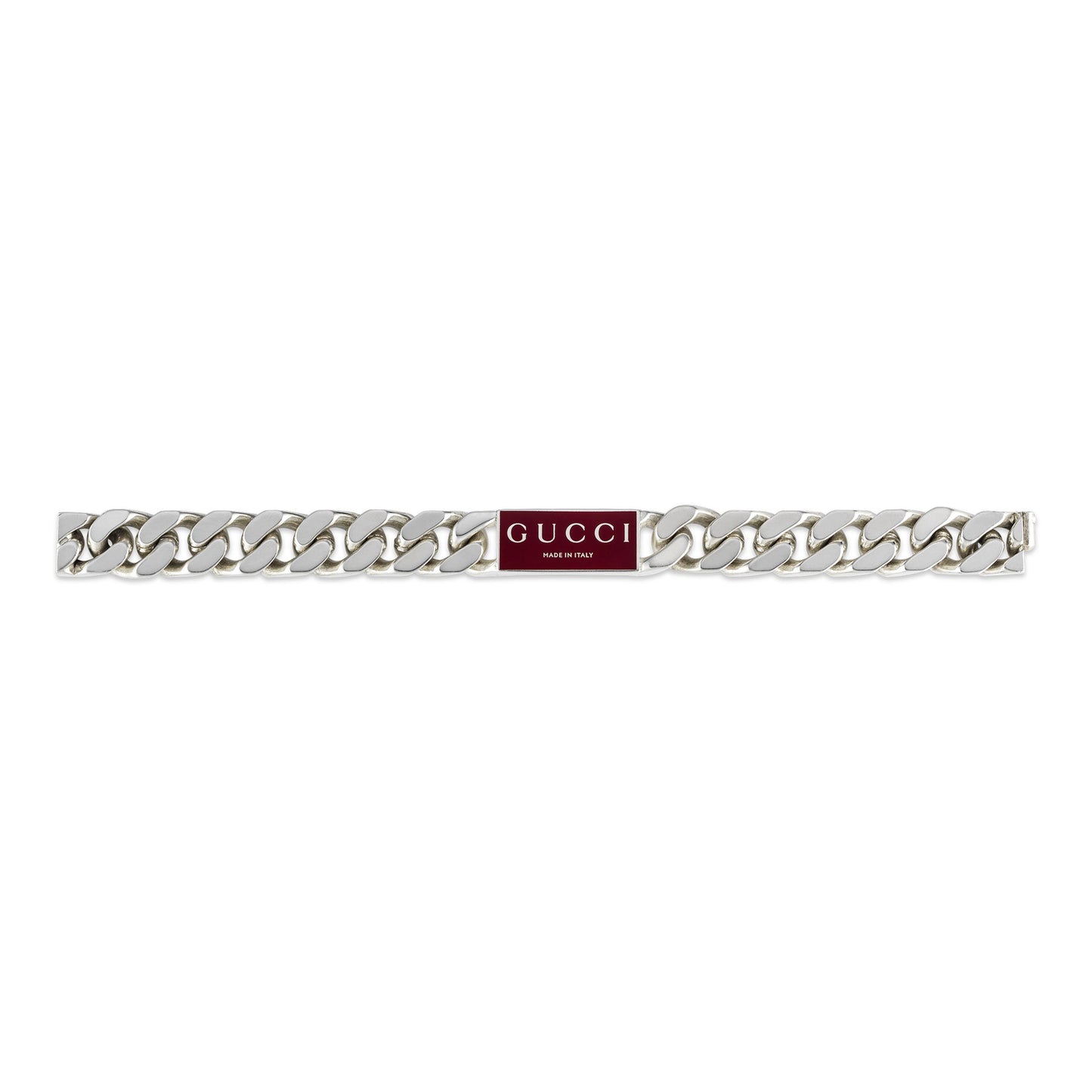 Gucci's Silver Trademark Chain Bracelet
