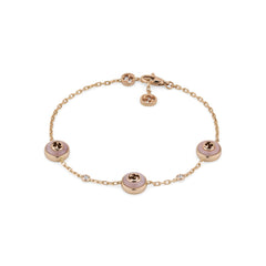 Gucci's 18K Rose Gold Interlocking G Bracelet