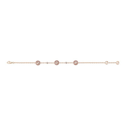 Gucci's 18K Rose Gold Interlocking G Bracelet