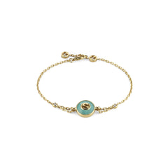 Gucci's 18K Yellow Gold Interlocking G Bracelet