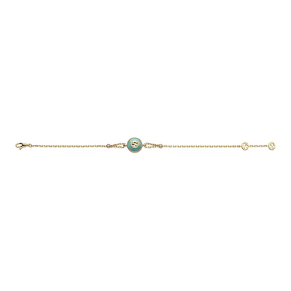 Gucci's 18K Yellow Gold Interlocking G Bracelet