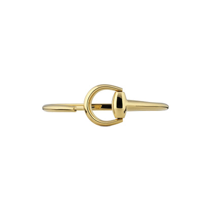 Gucci's 18K Yellow Gold Horsebit Bangle