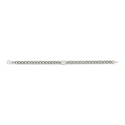 Gucci's Silver Interlocking GG Chain Bracelet