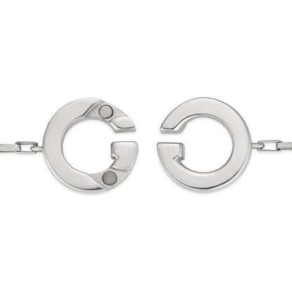 Gucci's Silver Interlocking GG Chain Bracelet
