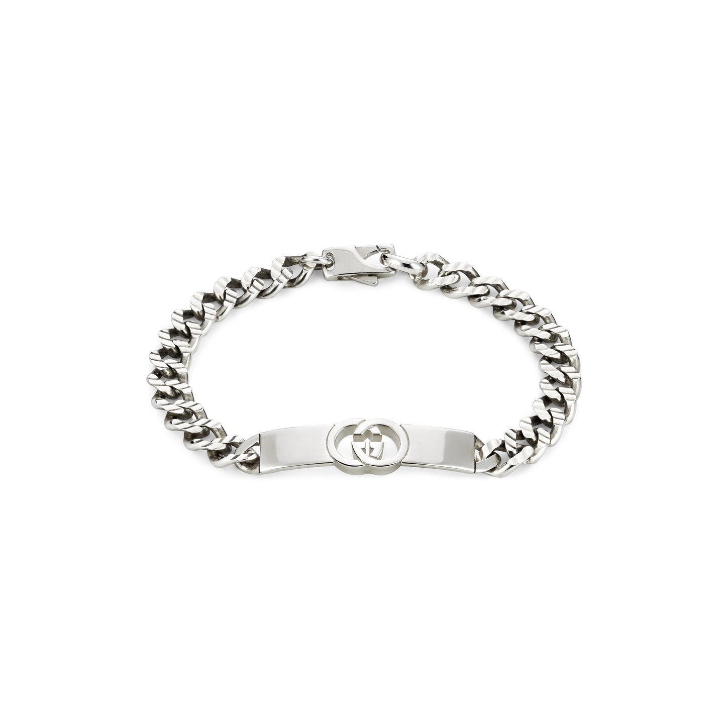 Gucci's Silver Interlocking G Chain Bracelet