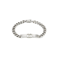 Gucci's Silver Interlocking G Chain Bracelet