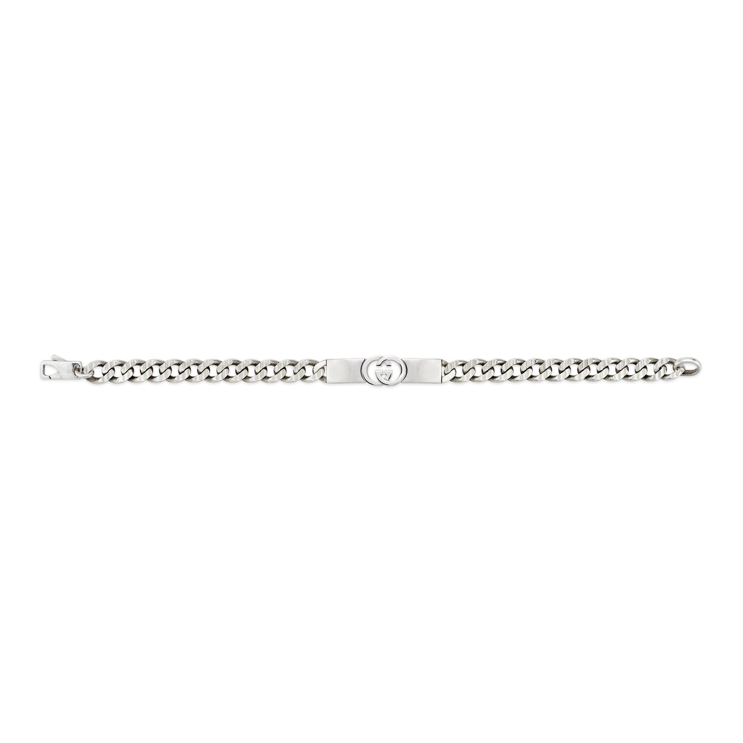 Gucci's Silver Interlocking G Chain Bracelet