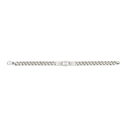 Gucci's Silver Interlocking G Chain Bracelet
