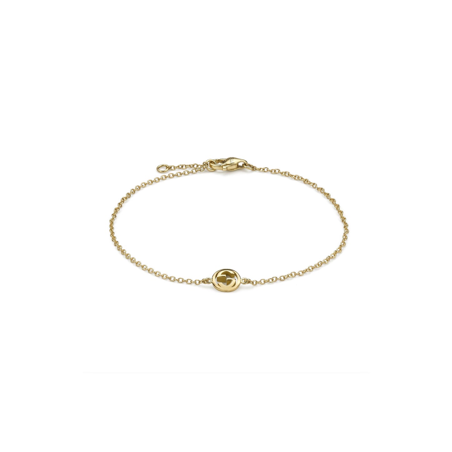 Gucci's 18K Yellow Gold Interlocking G Bracelet