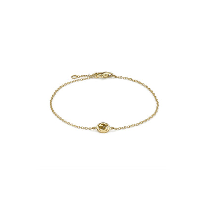 Gucci's 18K Yellow Gold Interlocking G Bracelet