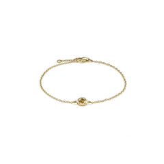 Gucci's 18K Yellow Gold Interlocking G Bracelet