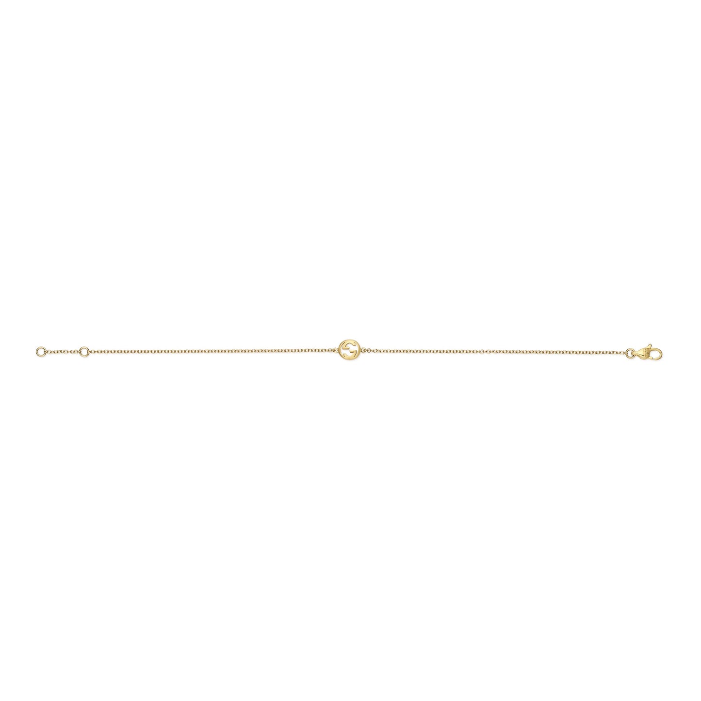Gucci's 18K Yellow Gold Interlocking G Bracelet