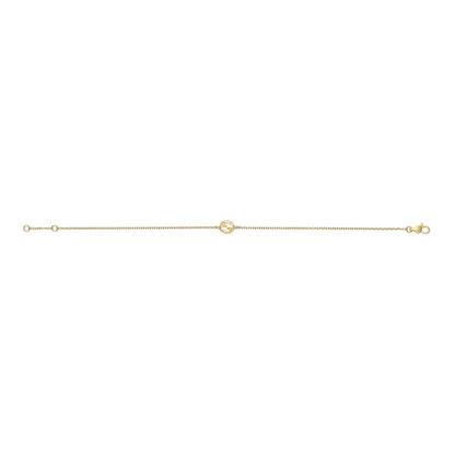 Gucci's 18K Yellow Gold Interlocking G Bracelet