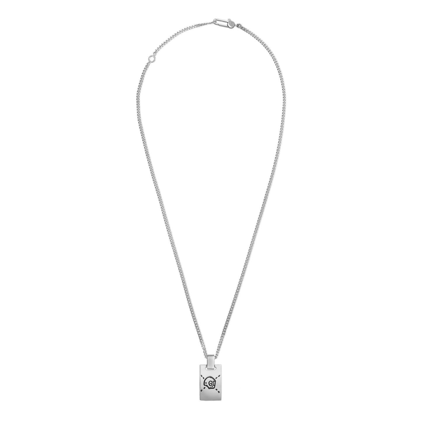 Gucci's Silver GucciGhost Tag Chain