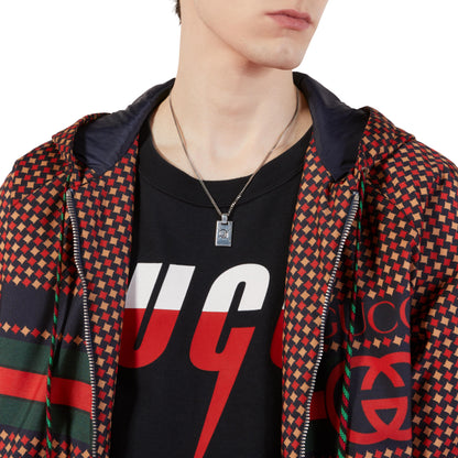 Gucci's Silver GucciGhost Tag Chain