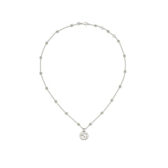 Gucci's Silver Interlocking G Necklace