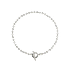 Gucci's Silver Boule Chain Bracelet