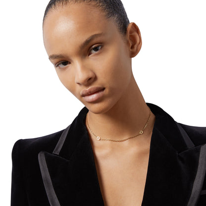 Gucci's 18K Yellow Gold Interlocking G Necklace