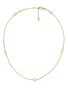 Gucci's 18K Yellow Gold Interlocking G Necklace