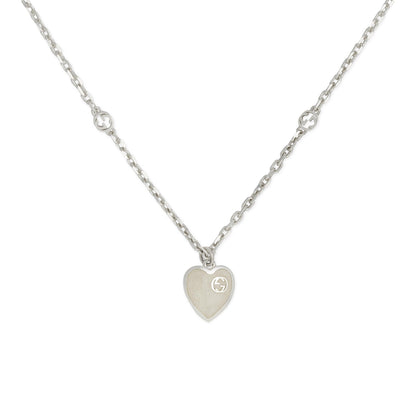 Gucci's Silver Interlocking G Necklace