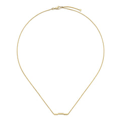 Gucci's 18K Yellow Gold Link to Love Necklace
