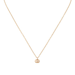 Gucci's 18K Rose Gold GG Running Necklace