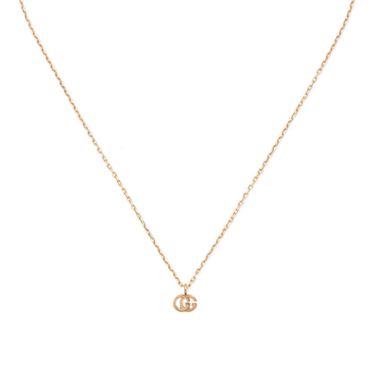 Gucci's 18K Rose Gold GG Running Necklace