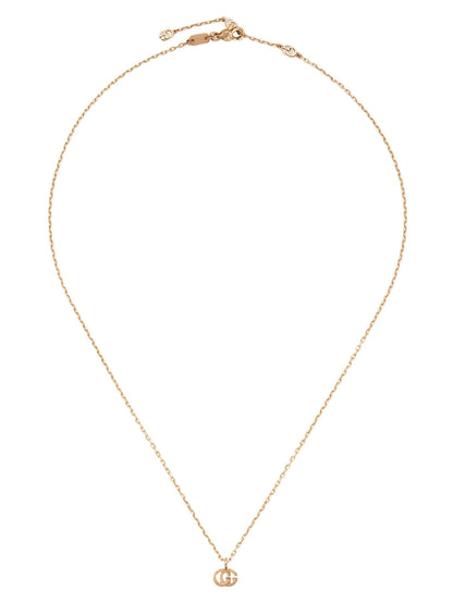 Gucci's 18K Rose Gold GG Running Necklace
